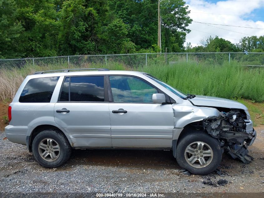 2004 Honda Pilot Ex-L VIN: 2HKYF18564H560573 Lot: 39440759