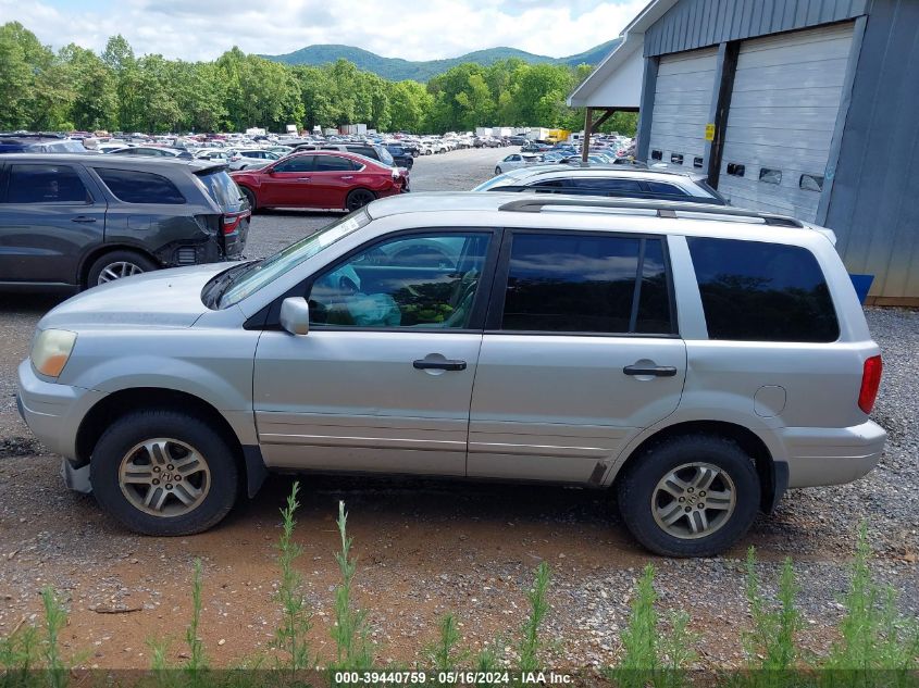 2004 Honda Pilot Ex-L VIN: 2HKYF18564H560573 Lot: 39440759