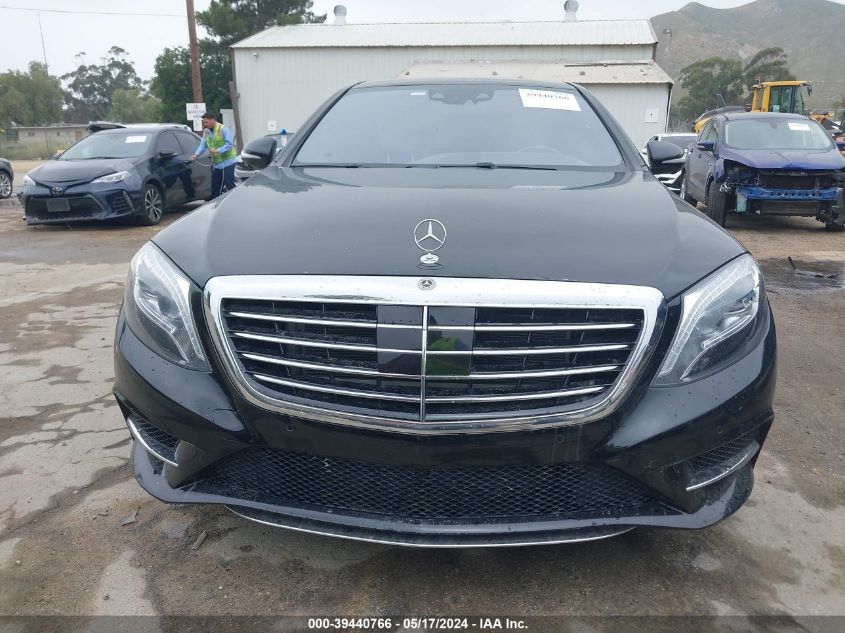 2016 Mercedes-Benz S 550 VIN: WDDUG8CB8GA228296 Lot: 39440766