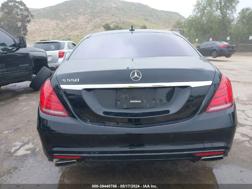 2016 Mercedes-Benz S 550 VIN: WDDUG8CB8GA228296 Lot: 39440766