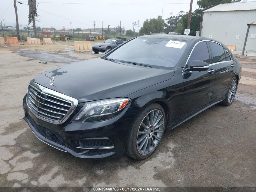 2016 Mercedes-Benz S 550 VIN: WDDUG8CB8GA228296 Lot: 39440766
