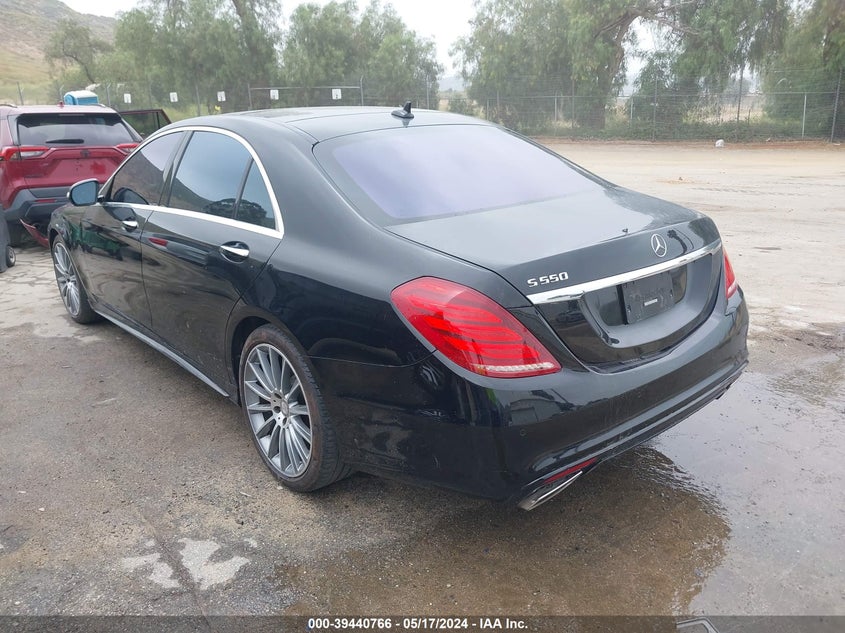 2016 Mercedes-Benz S 550 VIN: WDDUG8CB8GA228296 Lot: 39440766