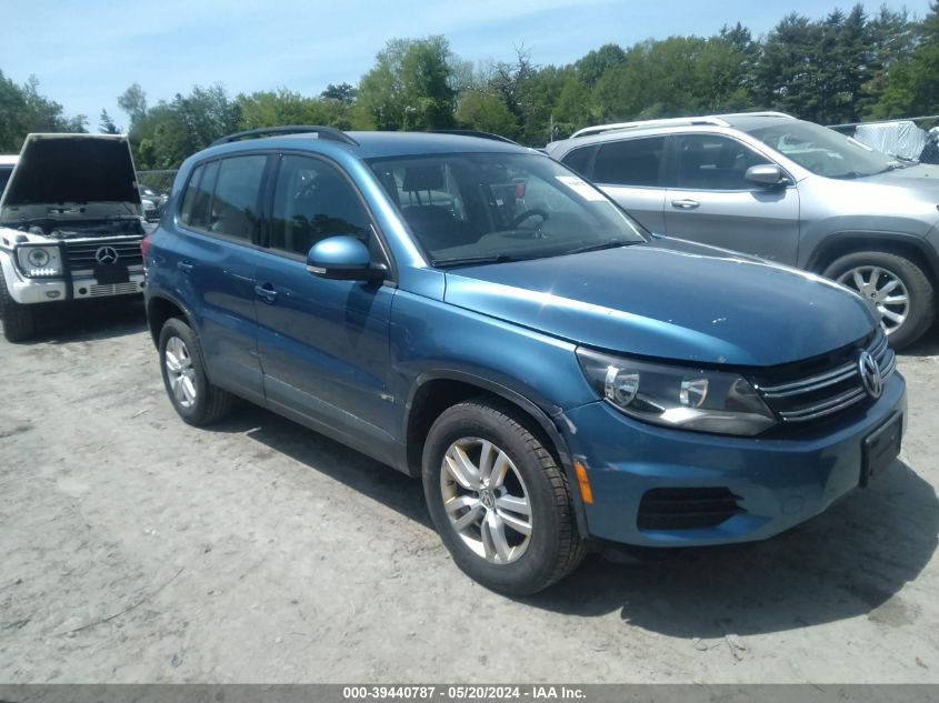 2017 Volkswagen Tiguan 2.0T/2.0T S VIN: WVGAV7AX5HK023165 Lot: 39440787