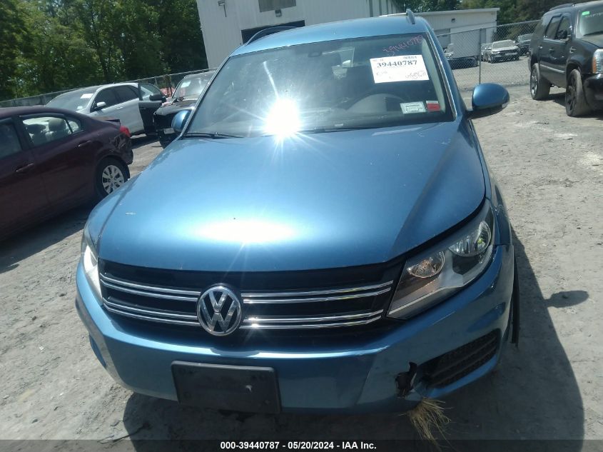 2017 Volkswagen Tiguan 2.0T/2.0T S VIN: WVGAV7AX5HK023165 Lot: 39440787
