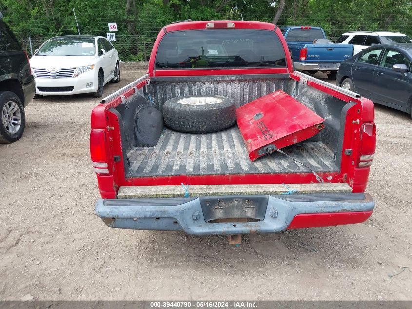 2001 Dodge Dakota Slt/Sport VIN: 1B7GL2AXX1S124862 Lot: 39440790