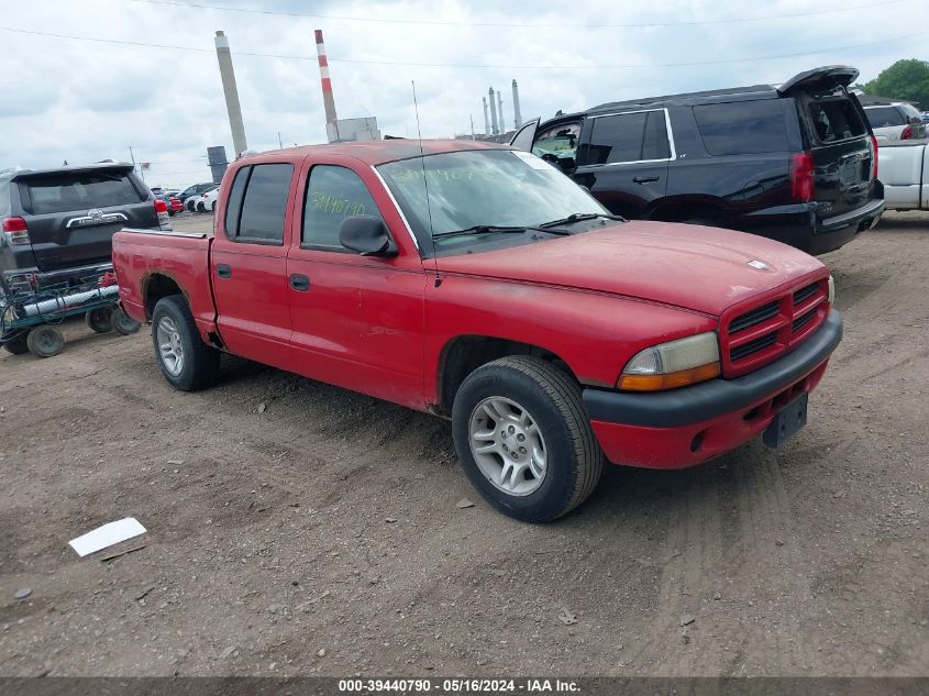 2001 Dodge Dakota Slt/Sport VIN: 1B7GL2AXX1S124862 Lot: 39440790