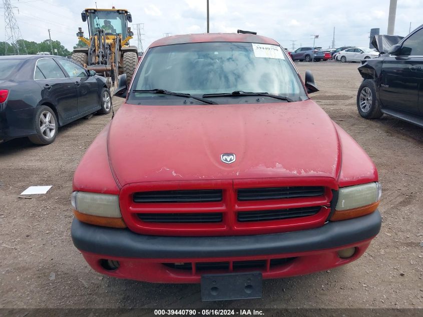 2001 Dodge Dakota Slt/Sport VIN: 1B7GL2AXX1S124862 Lot: 39440790