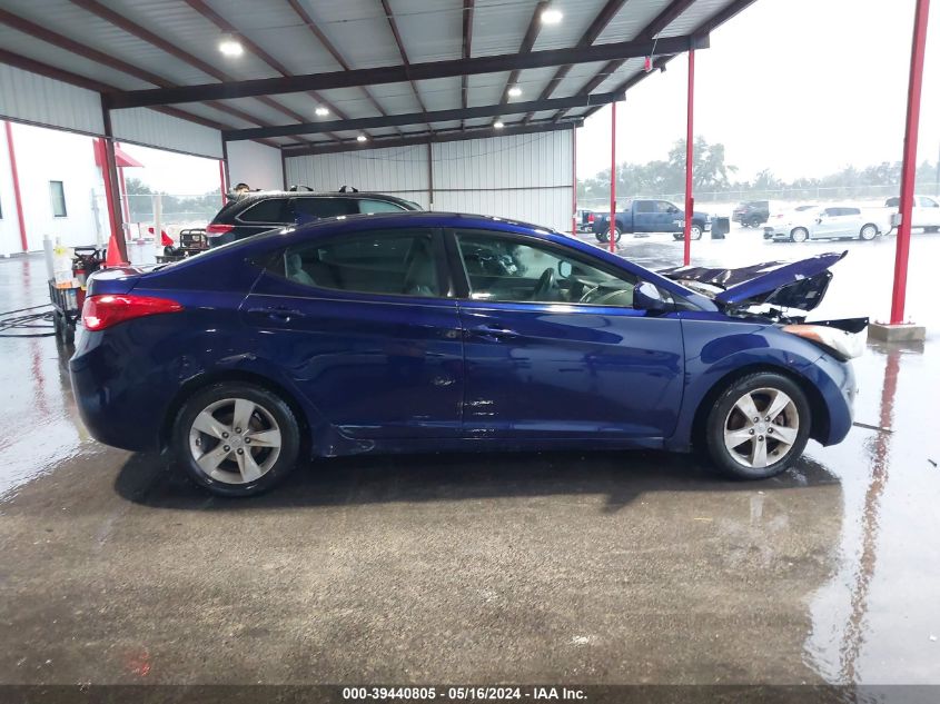 2013 Hyundai Elantra Gls VIN: 5NPDH4AE6DH429552 Lot: 39440805