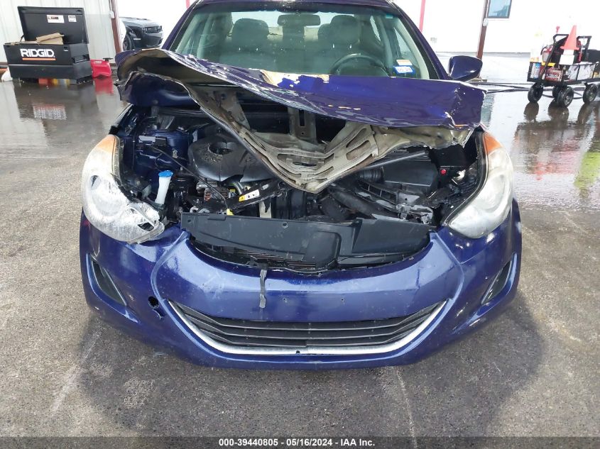 2013 Hyundai Elantra Gls VIN: 5NPDH4AE6DH429552 Lot: 39440805