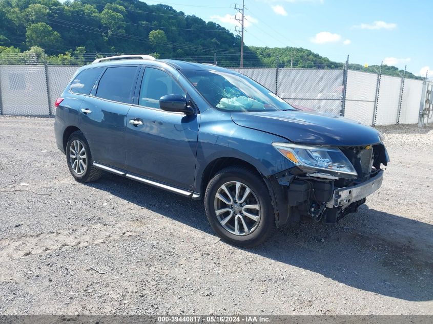 2014 Nissan Pathfinder Sv VIN: 5N1AR2MM4EC618992 Lot: 39440817