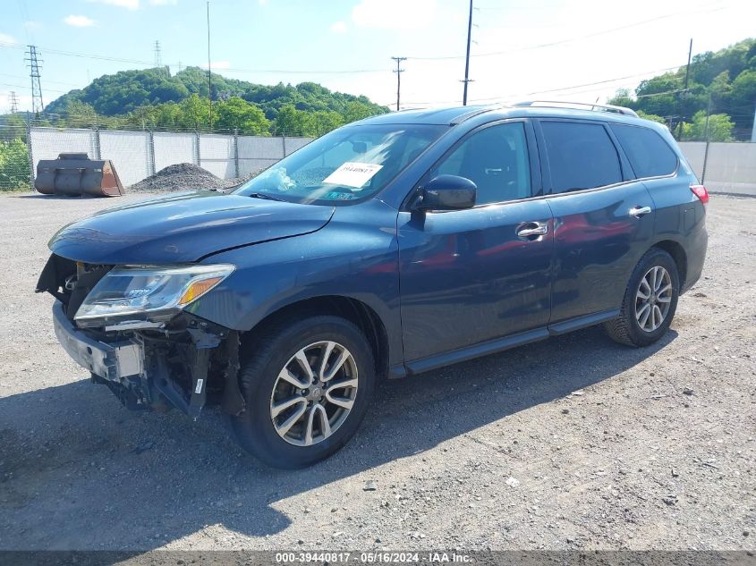 2014 Nissan Pathfinder Sv VIN: 5N1AR2MM4EC618992 Lot: 39440817