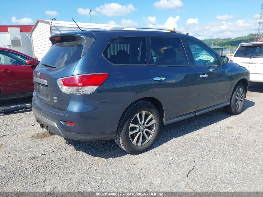 2014 Nissan Pathfinder Sv VIN: 5N1AR2MM4EC618992 Lot: 39440817