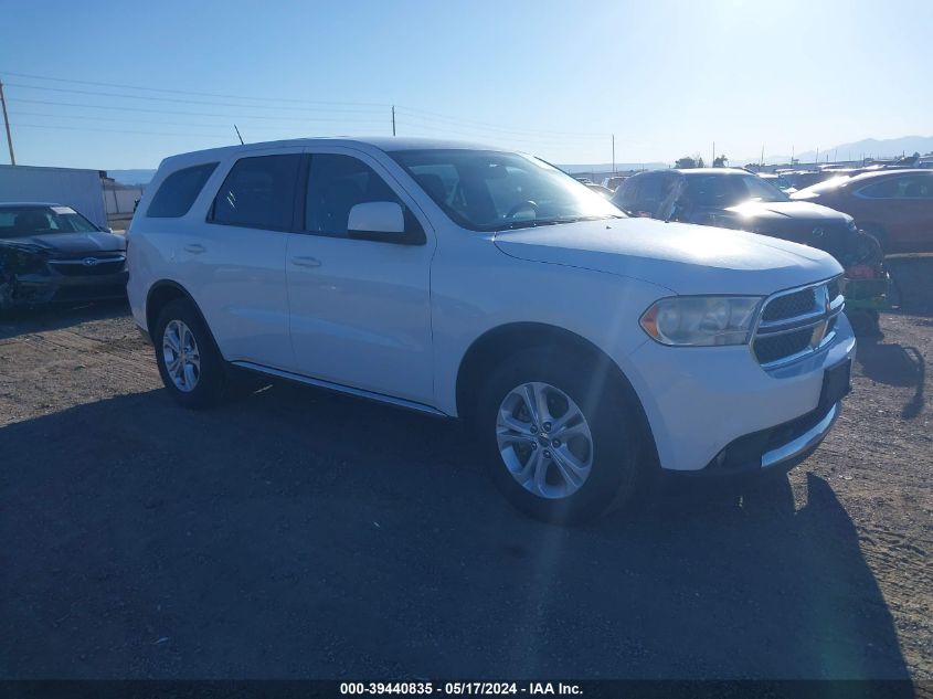 2013 Dodge Durango Sxt VIN: 1C4RDJAG1DC676569 Lot: 39440835