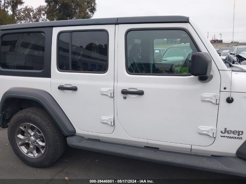 2020 JEEP WRANGLER UNLIMITED FREEDOM 4X4 - 1C4HJXDG3LW274505