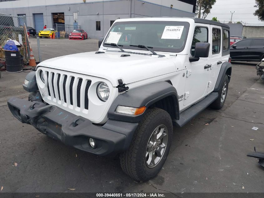 2020 Jeep Wrangler Unlimited Freedom 4X4 VIN: 1C4HJXDG3LW274505 Lot: 39440851