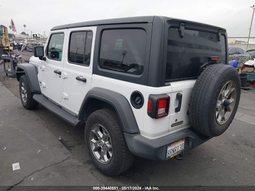 2020 JEEP WRANGLER UNLIMITED FREEDOM 4X4 - 1C4HJXDG3LW274505