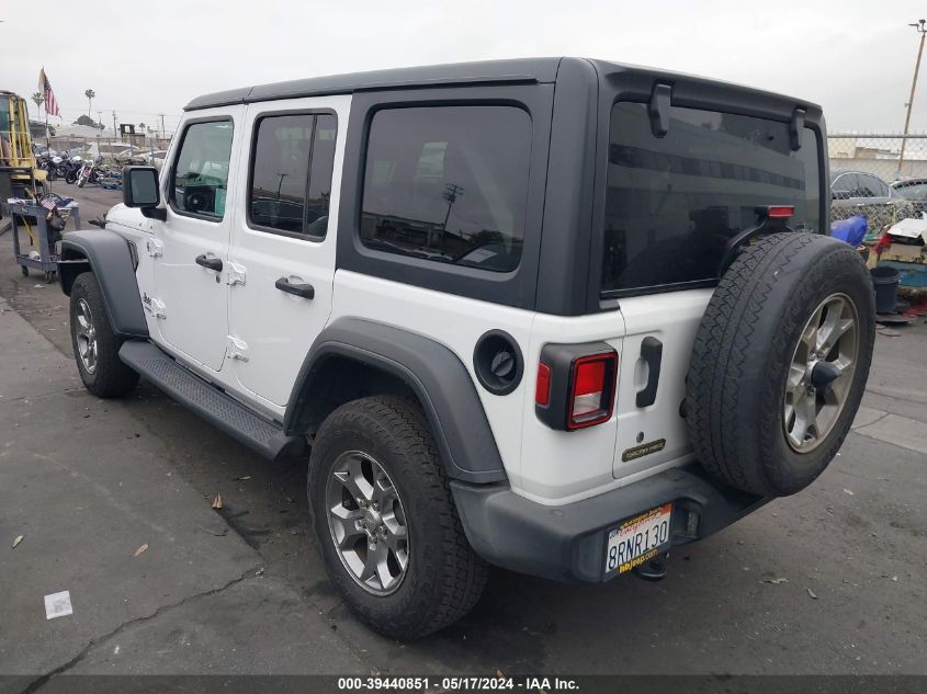 2020 Jeep Wrangler Unlimited Freedom 4X4 VIN: 1C4HJXDG3LW274505 Lot: 39440851