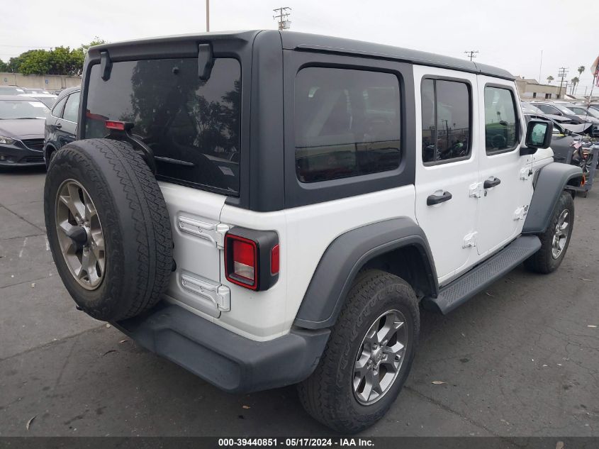 2020 JEEP WRANGLER UNLIMITED FREEDOM 4X4 - 1C4HJXDG3LW274505