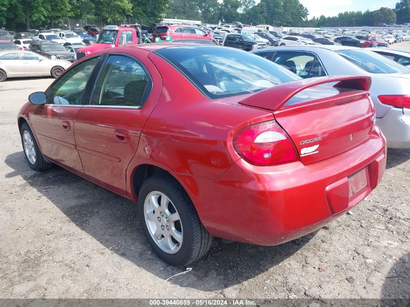 2005 Dodge Neon Sxt VIN: 1B3ES56C65D194565 Lot: 39440859