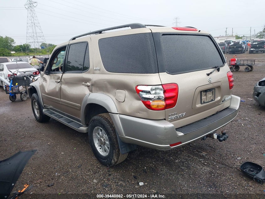 2003 Toyota Sequoia Sr5 V8 VIN: 5TDBT44A63S154000 Lot: 39440862