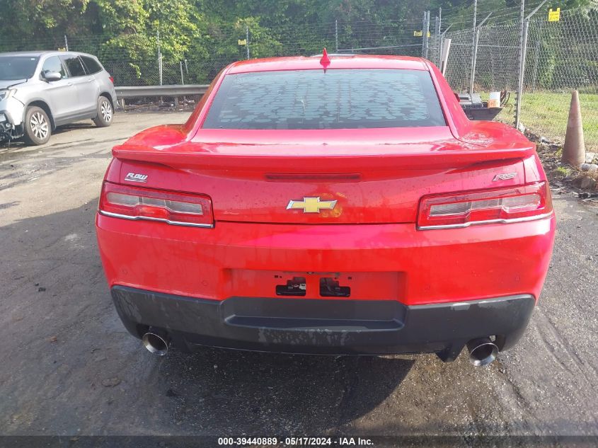 2015 CHEVROLET CAMARO LT - 2G1FD1E31F9304002