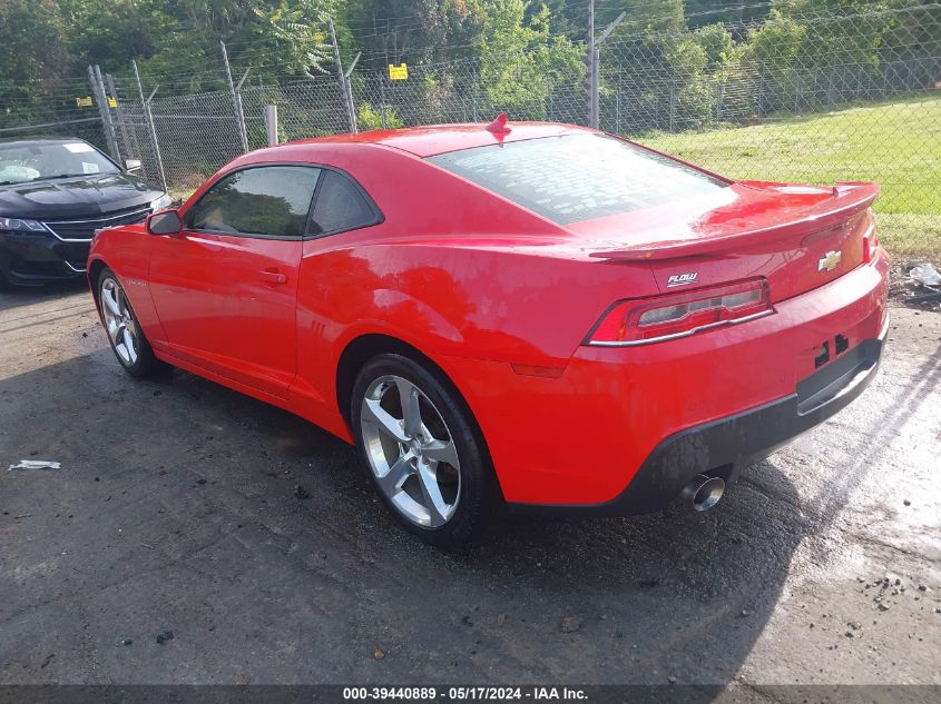 2015 Chevrolet Camaro 1Lt VIN: 2G1FD1E31F9304002 Lot: 39440889