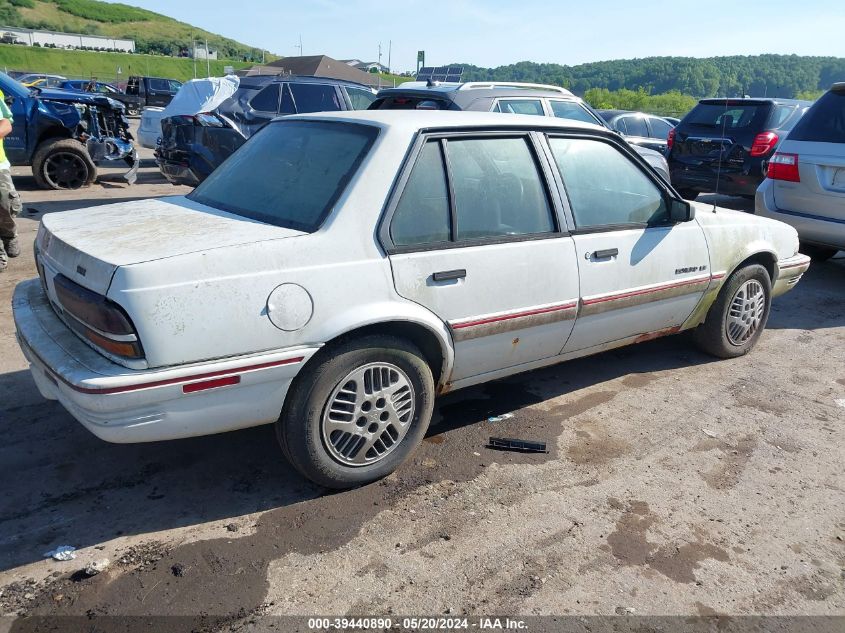 1993 Pontiac Sunbird Se VIN: 1G2JB54H7P7556694 Lot: 39440890