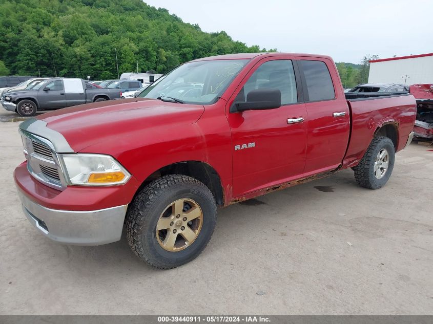 2010 Dodge Ram 1500 Slt/Sport/Trx VIN: 1D7RV1GP4AS102155 Lot: 39440911