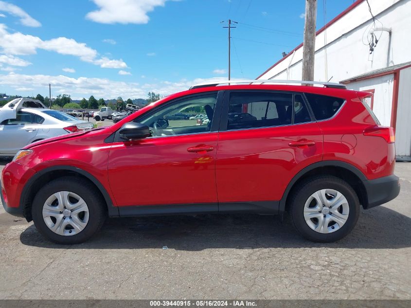 2015 Toyota Rav4 Le VIN: JTMBFREV5FJ034504 Lot: 39440915