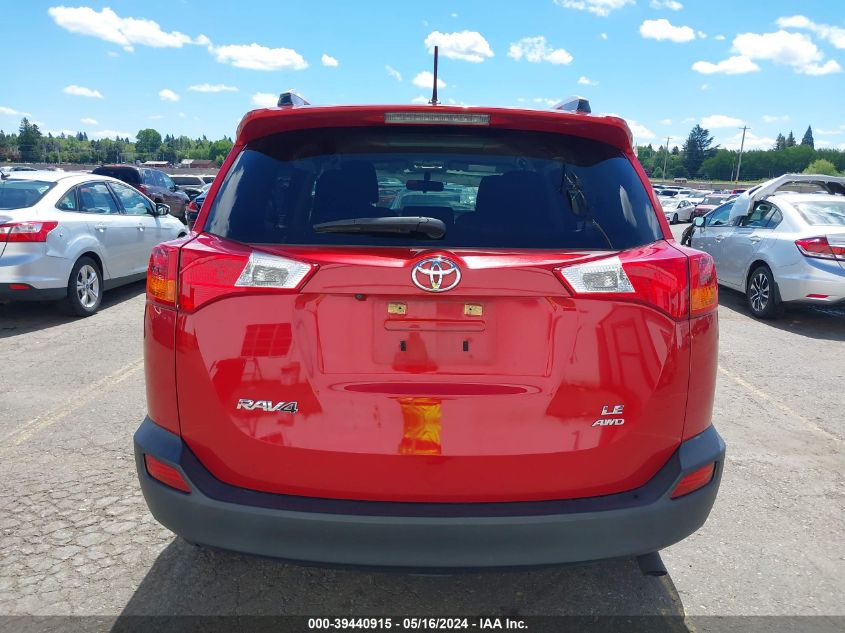 JTMBFREV5FJ034504 2015 Toyota Rav4 Le