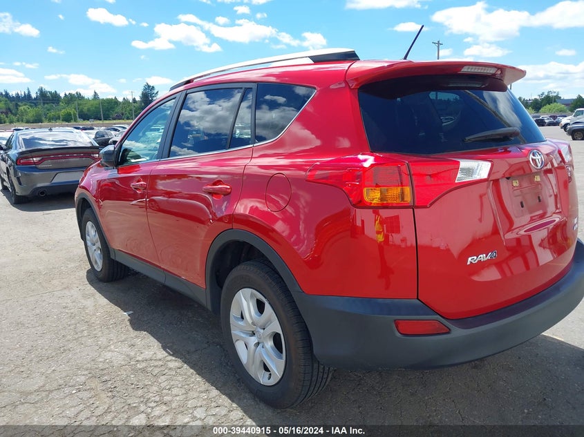 2015 TOYOTA RAV4 LE - JTMBFREV5FJ034504