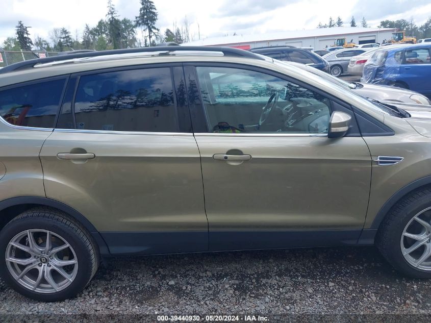 2013 Ford Escape Sel VIN: 1FMCU9H91DUB73819 Lot: 39440930