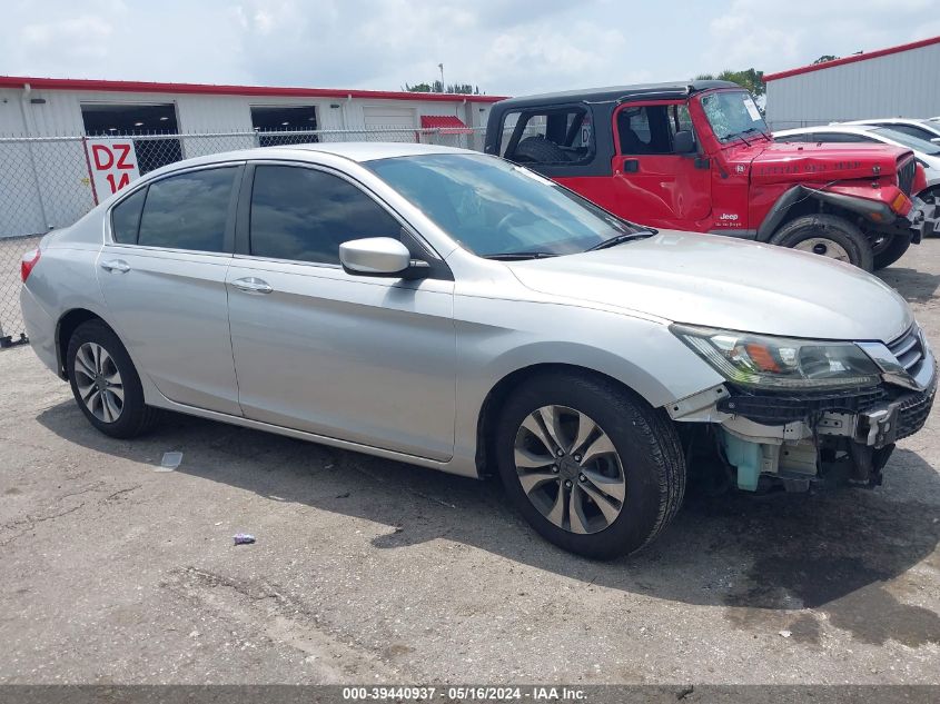 2013 Honda Accord Lx VIN: 1HGCR2F31DA282926 Lot: 39440937