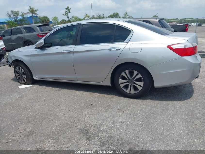 2013 Honda Accord Lx VIN: 1HGCR2F31DA282926 Lot: 39440937