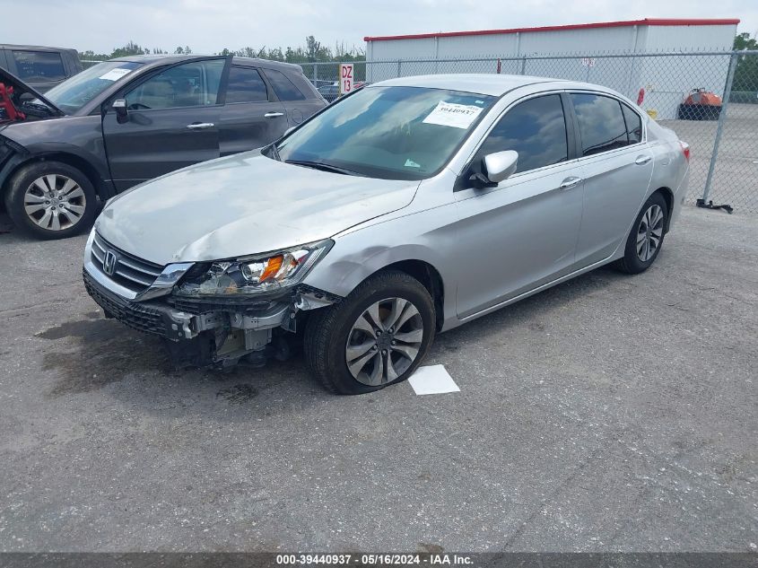 2013 Honda Accord Lx VIN: 1HGCR2F31DA282926 Lot: 39440937