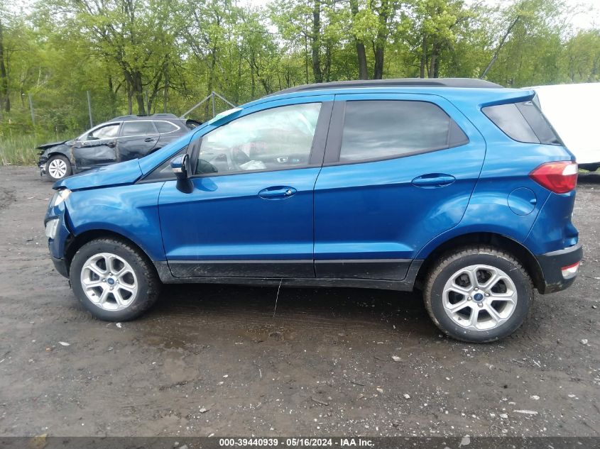 2019 Ford Ecosport Se VIN: MAJ6S3GL4KC298310 Lot: 39440939