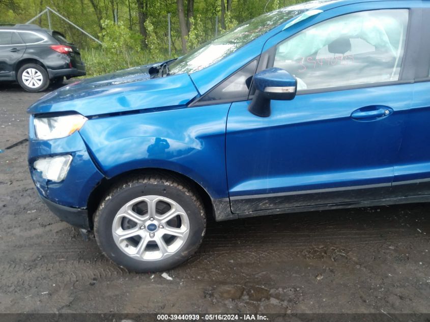 2019 Ford Ecosport Se VIN: MAJ6S3GL4KC298310 Lot: 39440939