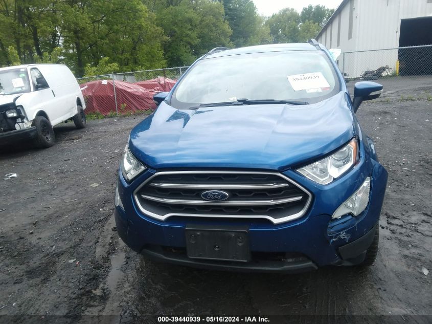 2019 Ford Ecosport Se VIN: MAJ6S3GL4KC298310 Lot: 39440939