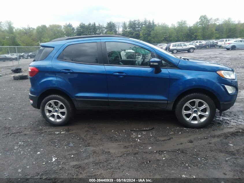 2019 Ford Ecosport Se VIN: MAJ6S3GL4KC298310 Lot: 39440939