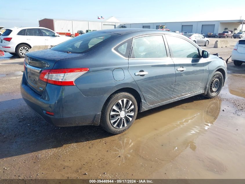 2013 Nissan Sentra Sv VIN: 3N1AB7AP2DL715232 Lot: 39440944