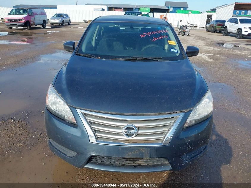 2013 Nissan Sentra Sv VIN: 3N1AB7AP2DL715232 Lot: 39440944