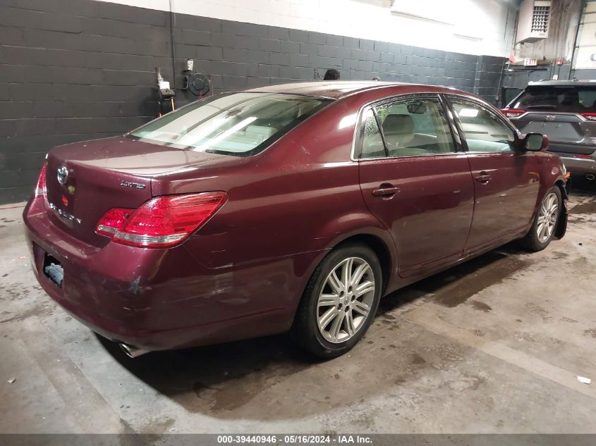 2006 Toyota Avalon Xl/Xls/Touring/Limited VIN: 4T1BK36B66U106222 Lot: 39440946