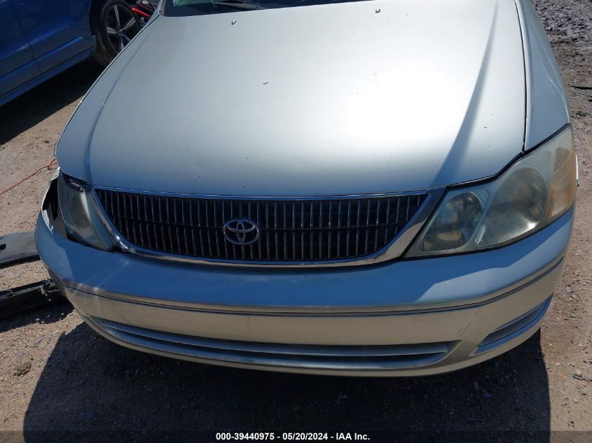 2001 Toyota Avalon Xl VIN: 4T1BF28B11U163173 Lot: 39440975