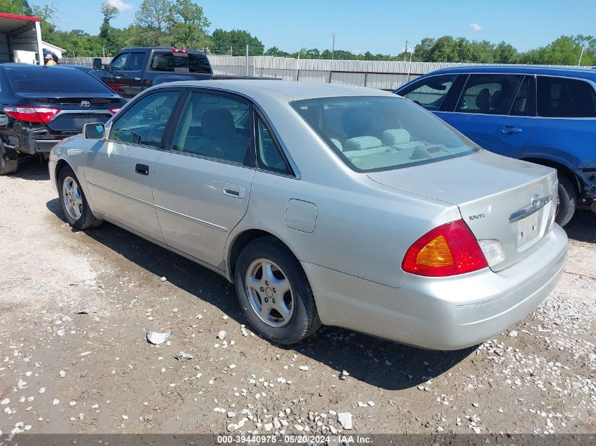 2001 Toyota Avalon Xl VIN: 4T1BF28B11U163173 Lot: 39440975