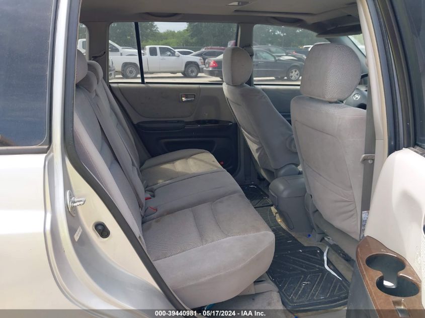 2002 Toyota Highlander Limited V6 VIN: JTEGF21A820060719 Lot: 39440981