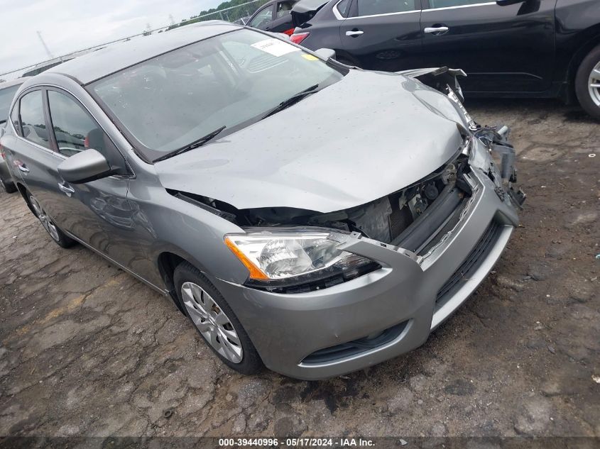 2014 Nissan Sentra Fe+ Sv VIN: 3N1AB7AP6EY279604 Lot: 39440996