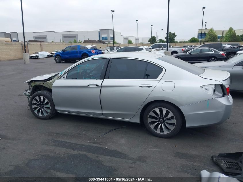 2015 Honda Accord Hybrid Touring VIN: 1HGCR6F7XFA000845 Lot: 39441001