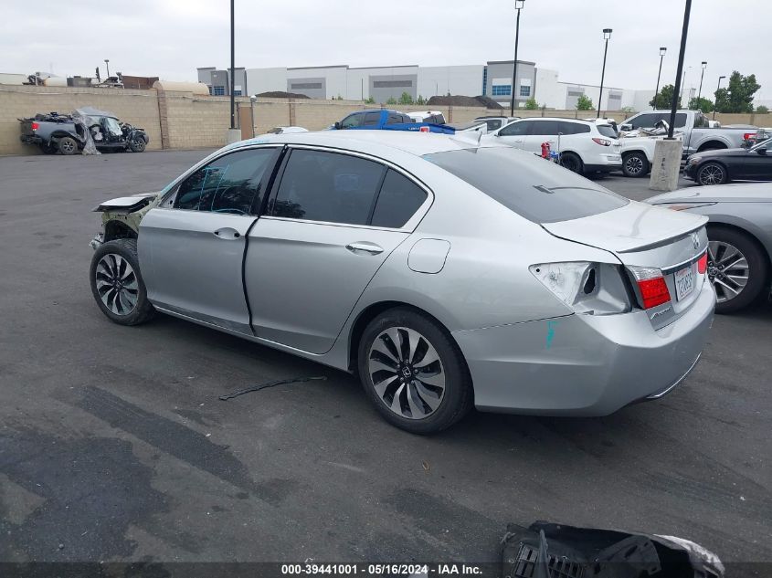 2015 Honda Accord Hybrid Touring VIN: 1HGCR6F7XFA000845 Lot: 39441001