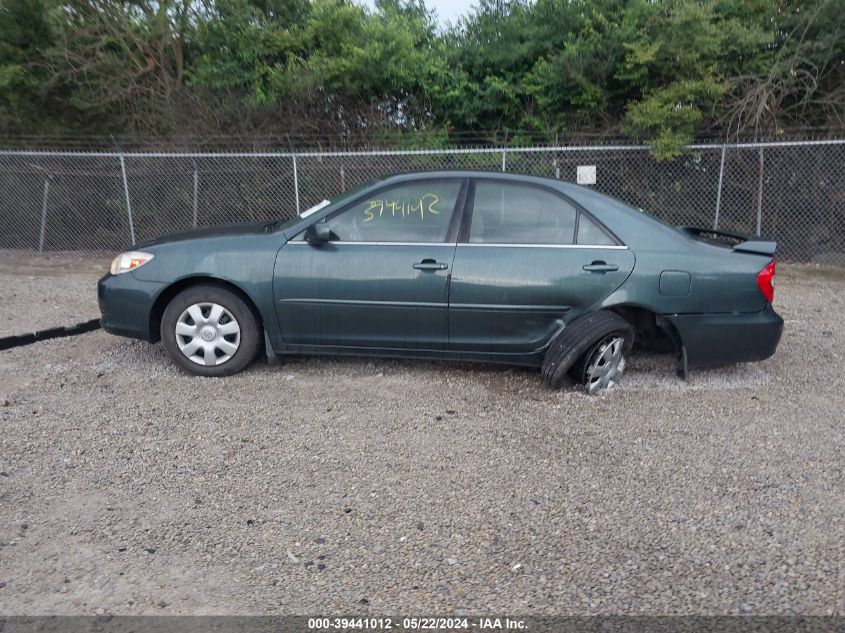 2003 Toyota Camry Le VIN: 4T1BE32K43U168162 Lot: 39441012