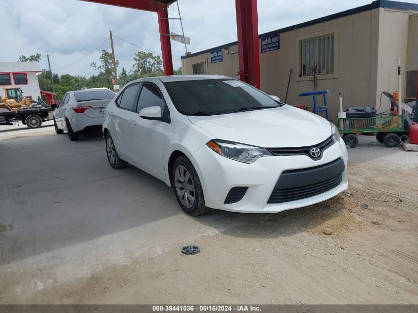 2014 Toyota Corolla Le VIN: 2T1BURHE7EC078998 Lot: 39441036